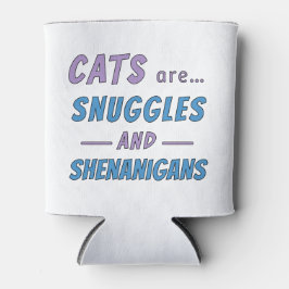 Porta-lata Gatos são Abraços e Travessuras
