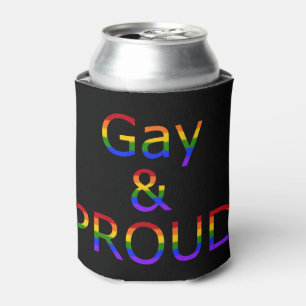 Porta-lata Gay de queda e orgulho