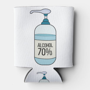 Porta-lata Gel Sanetizer Mão com 70% de Álcool