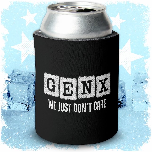 Porta-lata Gen X Generation X Gen Xer Engraçado Não se import (Criador carregado)