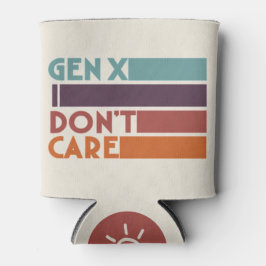 Porta-lata Gen X - Não me importo