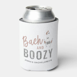Porta-lata GENNA | Bach e Boozy Rosa Bachelorette Dourada