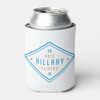 Porta-lata Geo Frame Vote Clinton '16