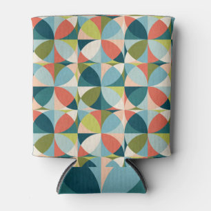 Porta-lata Geométrico do século médio, Design sem costura Abs