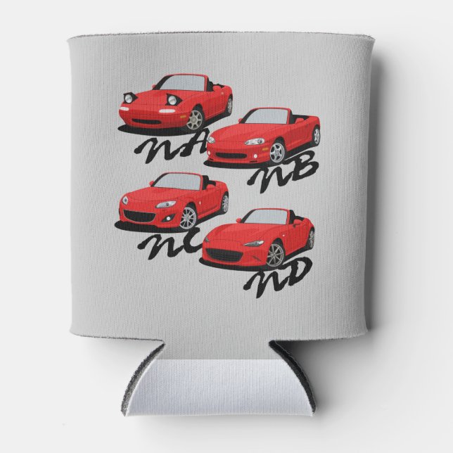 Porta-lata Gerações de Miata (Frente)