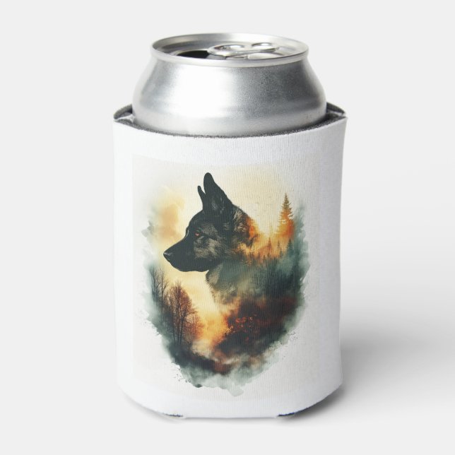 Porta-lata German shepherd como Guias Fantasmas (Can Front)