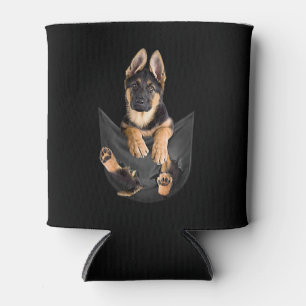 Porta-lata German shepherd No Pocket T-Shirt Engraçado