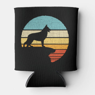 Porta-lata German shepherd Retro Vintage 60s 70s Proprietário