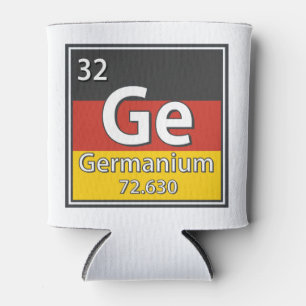 Porta-lata Germânio - Alemanha Bandeira da Ciência Alemã