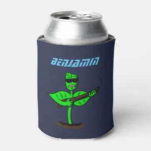 Porta-lata Germinador cyborg planta desenhos engraçados