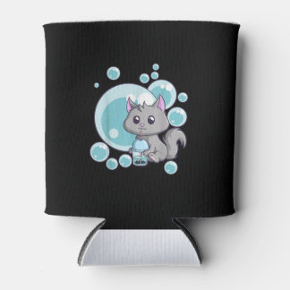 Porta-lata Gift de Chá de Bolha de Gato | Boba Tea Cats Desig