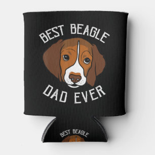 Porta-lata Gift - Melhor Pai de Beagle Gift Nunca Novelt