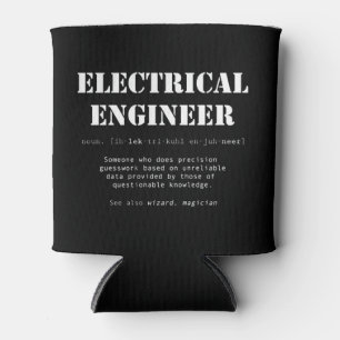 Porta-lata Gifti Engraçado Definição de Engenheiro Elétri