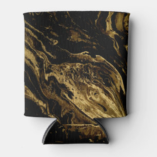 Porta-lata Gilded Elegance: A Esplêndida Magia de Marbling