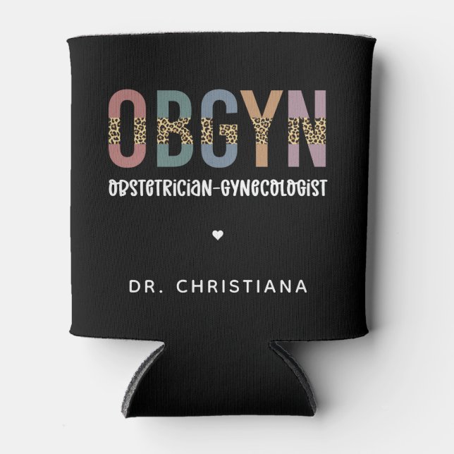 Porta-lata Ginecologista Obstetrícia Personalizada (Frente)