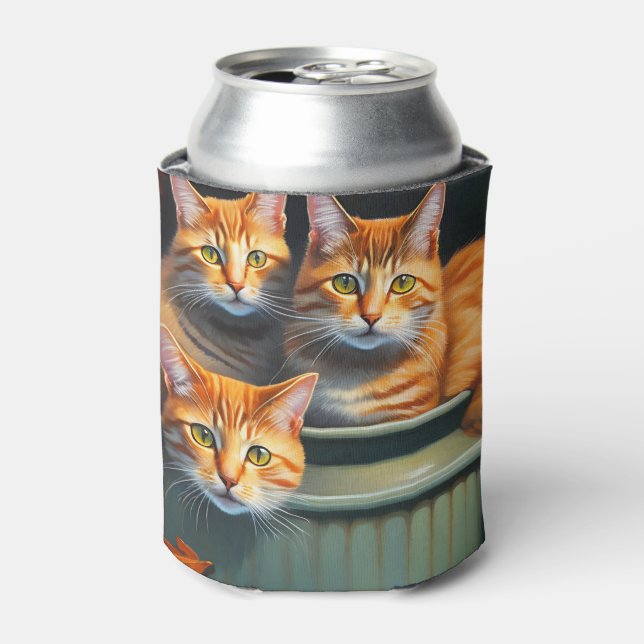 Porta-lata Ginger Cats Potes, Fábricas mais frias (Can Front)
