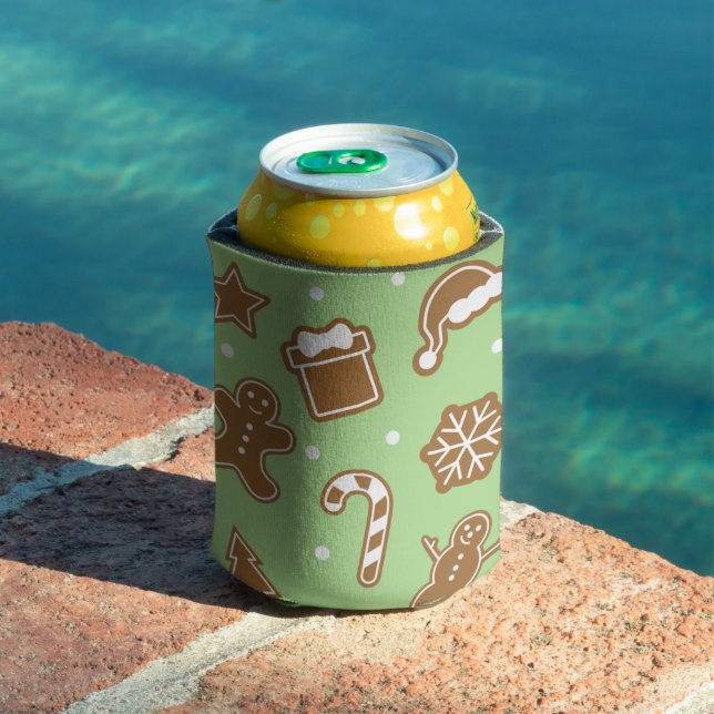 Porta-lata Gingerbread Cookies (Piscina in situ)
