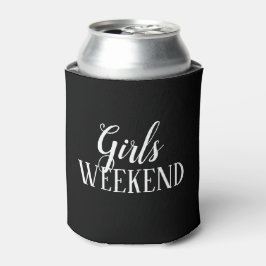 Porta-lata Girls Weekend Modern Script Can Cooler