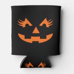 Porta-lata Girly Jack O Lantern Halloween