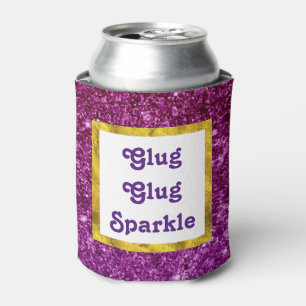Porta-lata Glug Glug Sparkle Engraçado