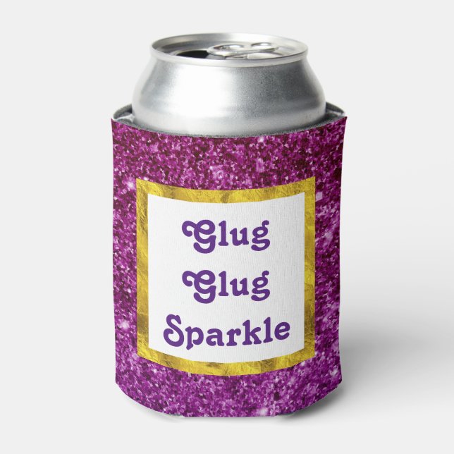 Porta-lata Glug Glug Sparkle Funny (Can Front)