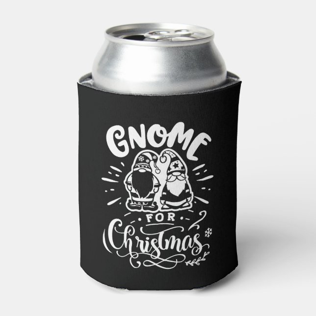 Porta-lata Gnome para o Natal (Can Front)
