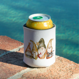 Porta-lata Gnomo Four Piece Banda em um