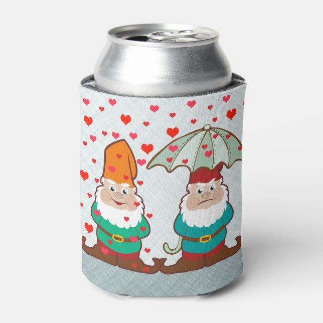 Porta-lata Gnomos Felizes e Grumpy (Can Front)