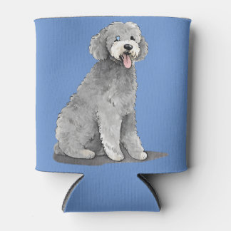 Porta-lata Goldendoodle Coozie