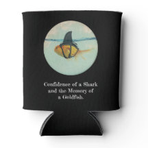 Goldfish with a Shark Fin Confetti