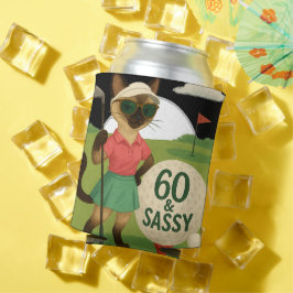 Porta-lata Golf 60º aniversário para Golfe