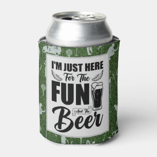 Porta-lata Golf e Beer Engraçados Dizendo Cotações
