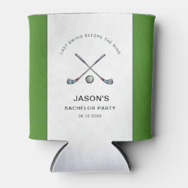 Porta-lata Golf Themed Bachelor Party