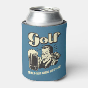 Porta-lata Golfe: Beber & conduzir desde 1642