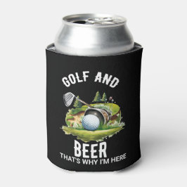 Porta-lata Golfe e Cerveja