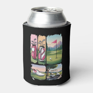 Porta-lata Golfe Elegante Amante de Golfe Divertido Temporada