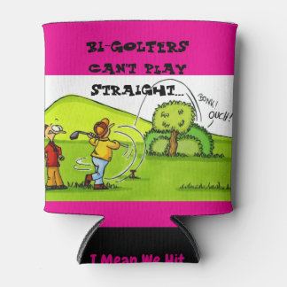 Porta-lata Golfer Can Cooler