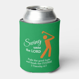 Porta-lata GOLFER CRISTÃO Personalizado Passa Para O Senhor 