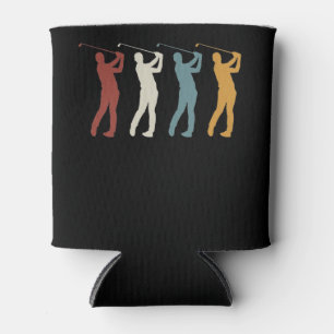 Porta-lata Golfer de retrô-safra