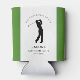 Porta-lata Golfer Golf Themed Bachelor Party 