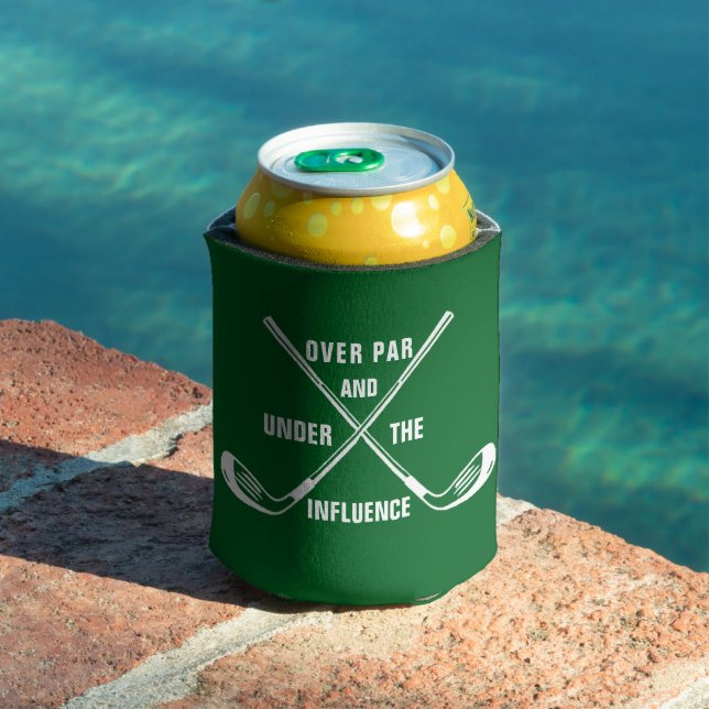 Porta-lata Golfer Sob Influência | Cerveja Personalizada Pers (Piscina in situ)