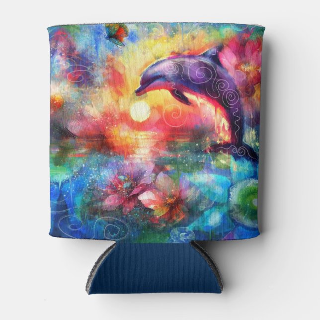 Porta-lata Golfinho-Costeiro Náutico Branca (Frente)