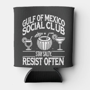 Porta-lata Golfo do México Clube Social Permaneça Salgado Res