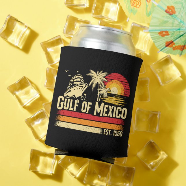 Porta-lata Golfo do México: Vintagem salgada (Verão in situ)