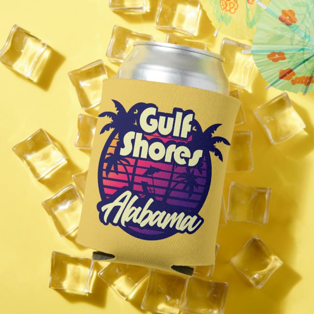 Porta-lata Golfo do Sul Alabama (Verão in situ)