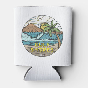 Porta-lata Golfo do Sul Alabama Vintage