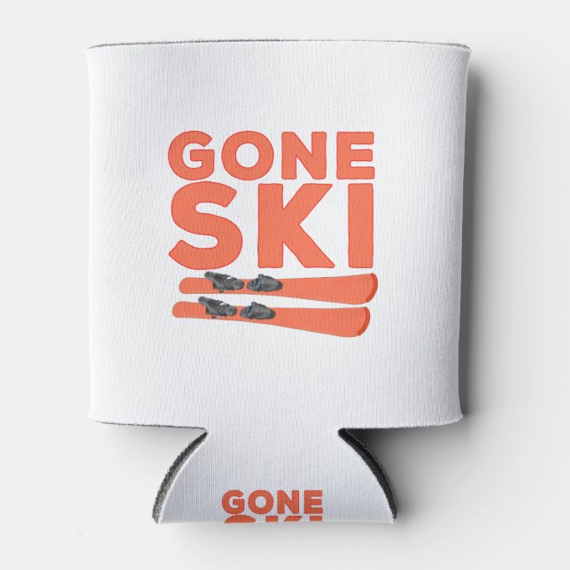 Porta-lata Gone Ski (Frente)