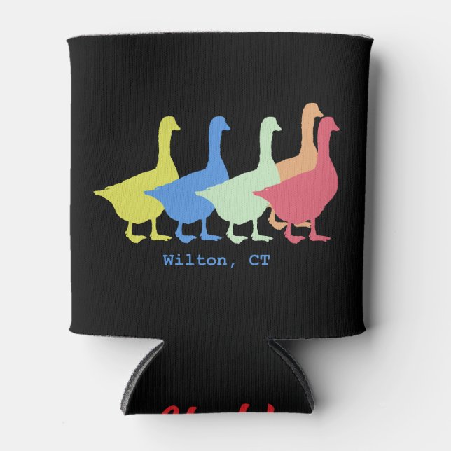 Porta-lata Goose Coozie / Koozie - Ganhe a Banda (Frente)