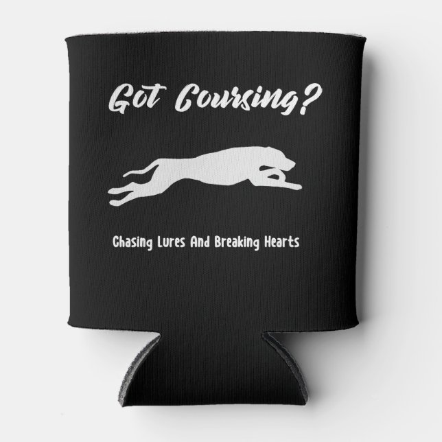 Porta-lata Got Coursing? Ridgeback Lure Coursing Can Koozie (Frente)