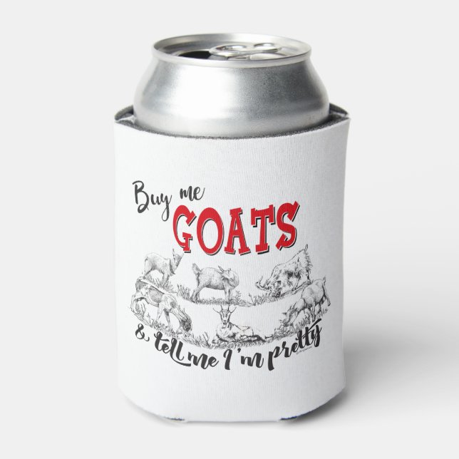 Porta-lata GOTA | Comprar Me Goats Diga que estou Bonito GetY (Can Front)